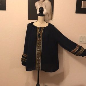 NWOT Chico’s size 3 (14/16 XL) Blouse